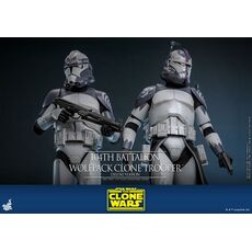 Figurka Star Wars: Wojny Klonów 1/6 - 104th Battalion Wolfpack Clone Trooper (Deluxe Ver.)- Zdjęcie 16