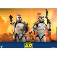 Figurka Star Wars: Wojny Klonów 1/6 - 104th Battalion Wolfpack Clone Trooper (Deluxe Ver.)- Zdjęcie 17