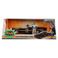 Model samochodu Batman Classic TV Series Diecast 1/24 1966 Batmobile (Wraz z figurką Batman)- Zdjęcie 5
