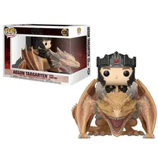 Figurka POP! Rides Deluxe Ród Smoka - Aegon Targaryen with Sunfyre #135