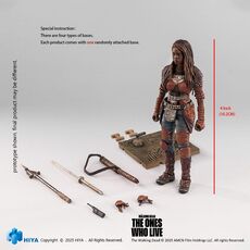 Figurka The Walking Dead: The Ones Who Lived Exquisite Mini 1/18 - Michonne- Zdjęcie 6