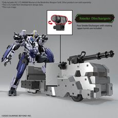 Zestaw akcesoriów Kyoukai Senki HG 1/72 - Amaim Warrior at the Borderline Weapon Set 8- Zdjęcie 4