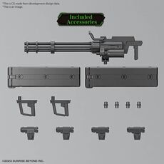Zestaw akcesoriów Kyoukai Senki HG 1/72 - Amaim Warrior at the Borderline Weapon Set 8- Zdjęcie 6