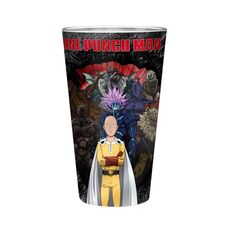 Duża szklanka One Punch Man - One against All (400 ml)