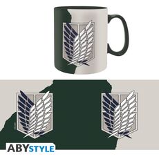 Duży kubek Attack on Titan - Emblem S4 (460 ml)- Zdjęcie 5