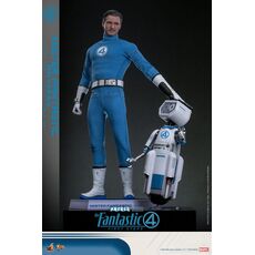 Zestaw 2 figurek The Fantastic Four: First Steps Movie Masterpiece 1/6 - Mister Fantastic & H.E.R.B.I.E. (MMS822)- Zdjęcie 4