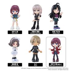 Zestaw 6 mini figurek Girls Band Cry PalVerse