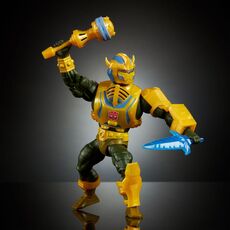 Figurka MOTU x Transformers - Bumblebee Armor Man-At-Arms (heo European Exclusive)- Zdjęcie 5