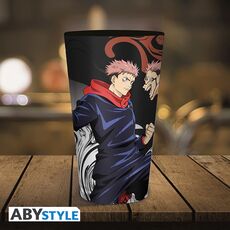 Duża szklanka Jujutsu Kaisen - Itadori vs Sukuna (400 ml)- Zdjęcie 4