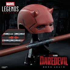Repliki Daredevil: Born Again Marvel Legends 1/1 - Maska i Billy Club Daredevila- Zdjęcie 9