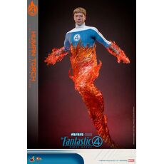 Figurka The Fantastic Four: First Steps Movie Masterpiece 1/6 - Human Torch (MMS829)- Zdjęcie 3