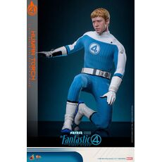 Figurka The Fantastic Four: First Steps Movie Masterpiece 1/6 - Human Torch (MMS829)- Zdjęcie 5