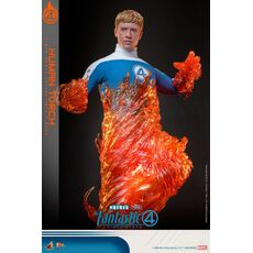 Figurka The Fantastic Four: First Steps Movie Masterpiece 1/6 - Human Torch (MMS829)- Zdjęcie 12