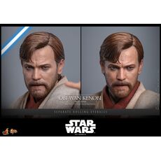Figurka Star Wars: Epizod III Movie Masterpiece 1/6 - Obi-Wan Kenobi (Mustafar) [MMS843]- Zdjęcie 8
