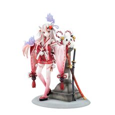 Figurka Hololive Production 1/7 - Nakiri Ayame (Shrine Maiden Fortune Outfit Ver.)