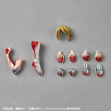 Figurka Attack on Titan Revoltech Amazing Yamaguchi - Female Titan- Zdjęcie 13