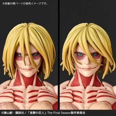 Figurka Attack on Titan Revoltech Amazing Yamaguchi - Female Titan- Zdjęcie 12