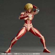 Figurka Attack on Titan Revoltech Amazing Yamaguchi - Female Titan- Zdjęcie 5