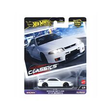 Model pojazdu Hot Wheels Premium Modern Classics 1/64 - Nissan Skyline GT-R (BCNR33) HRV99
