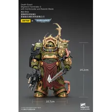 Figurka Warhammer 40k 1/18 - Death Guard Blightlord Terminator 3 with Combi-bolter and Bubotic Blade- Zdjęcie 10