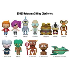 Tajemnicza zawieszka do plecaka / torby Futurama Series 1- Zdjęcie 2