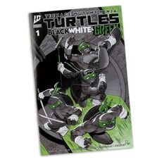 Figurka z komiksem Teenage Mutant Ninja Turtles Page Punchers - Donatello (Black White & Green) [Red Platinum Edition]- Zdjęcie 6