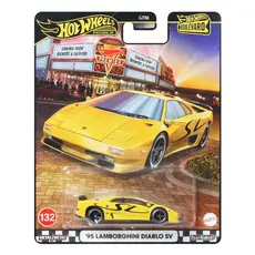 Model pojazdu Hot Wheels Premium Boulevard 1/64 - '95 Lamborghini Diablo SV (JBL13)