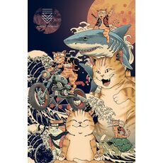 Plakat Vincent Trinidad - Catana Montage