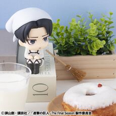 Figurka Attack on Titan Look Up - Levi (Cleaning Ver.)- Zdjęcie 7