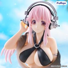 Figurka Super Sonico (Swimsuit Black Color Ver.) Noodle Stopper- Zdjęcie 7