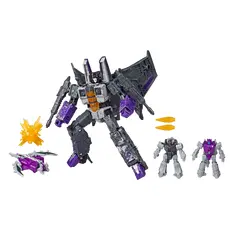 Zestaw 4 figurek Transformers: War for Cybertron Siege Voyager Class - Decepticon Phantomstrike Squadron