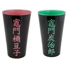 Zestaw 2 dużych szklanek Demon Slayer Kimetsu no Yaiba - Tanjiro i Nezuko (473 ml)- Zdjęcie 3