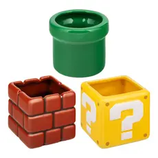 Zestaw 3 misek na przekąski Super Mario