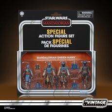 Zestaw 4 figurek Star Wars Vintage Collection (The Mandalorian) - Mandalorian Shriek-Hawk- Zdjęcie 7
