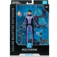 Figurka DC Multiverse McFarlane Collector Edition - Cosmic Boy (Final Crisis) [Platinum Edition]- Zdjęcie 7