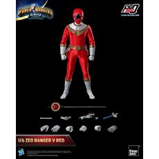 Figurka Power Rangers Zeo FigZero 1/6 - Zeo Ranger V Red- Zdjęcie 11