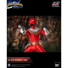 Figurka Power Rangers Zeo FigZero 1/6 - Zeo Ranger V Red- Zdjęcie 5