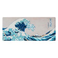 Podkładka pod mysz dla graczy XL Hokusai - Wielka fala w Kanagawie- Zdjęcie 2