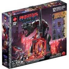Zestaw klocków Masters of the Universe (2026) Mattel Brick Shop Construction Set - Clash at Snake Mountain- Zdjęcie 3