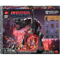 Zestaw klocków Masters of the Universe (2026) Mattel Brick Shop Construction Set - Clash at Snake Mountain- Zdjęcie 4