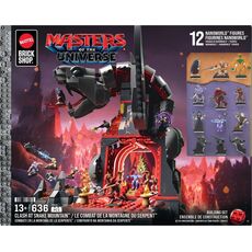 Zestaw klocków Masters of the Universe (2026) Mattel Brick Shop Construction Set - Clash at Snake Mountain- Zdjęcie 6
