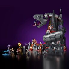 Zestaw klocków Masters of the Universe (2026) Mattel Brick Shop Construction Set - Clash at Snake Mountain- Zdjęcie 8