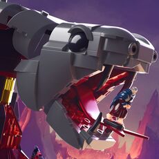 Zestaw klocków Masters of the Universe (2026) Mattel Brick Shop Construction Set - Clash at Snake Mountain- Zdjęcie 10