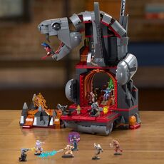 Zestaw klocków Masters of the Universe (2026) Mattel Brick Shop Construction Set - Clash at Snake Mountain- Zdjęcie 11
