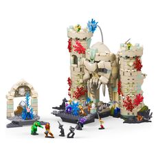 Zestaw klocków Masters of the Universe (2026) Mattel Brick Shop Construction Set - Battle of Castle Grayskull