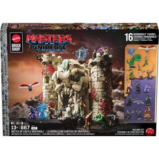 Zestaw klocków Masters of the Universe (2026) Mattel Brick Shop Construction Set - Battle of Castle Grayskull- Zdjęcie 4