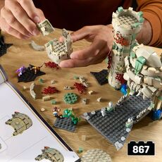 Zestaw klocków Masters of the Universe (2026) Mattel Brick Shop Construction Set - Battle of Castle Grayskull- Zdjęcie 13