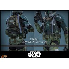 Figurka Star Wars: Epizod III Movie Masterpiece 1/6 - Clone Commander Gree (MMS877)- Zdjęcie 16