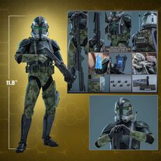 Figurka Star Wars: Epizod III Movie Masterpiece 1/6 - Clone Commander Gree (MMS877)- Zdjęcie 18