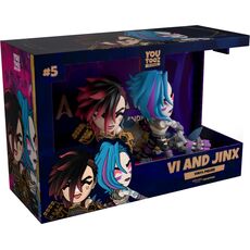 Zestaw 2 mini figurek Arcane - Vi and Jinx- Zdjęcie 2